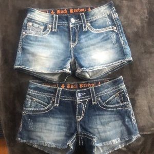 Rock revival shorts. Worn a handful of times. Size 27